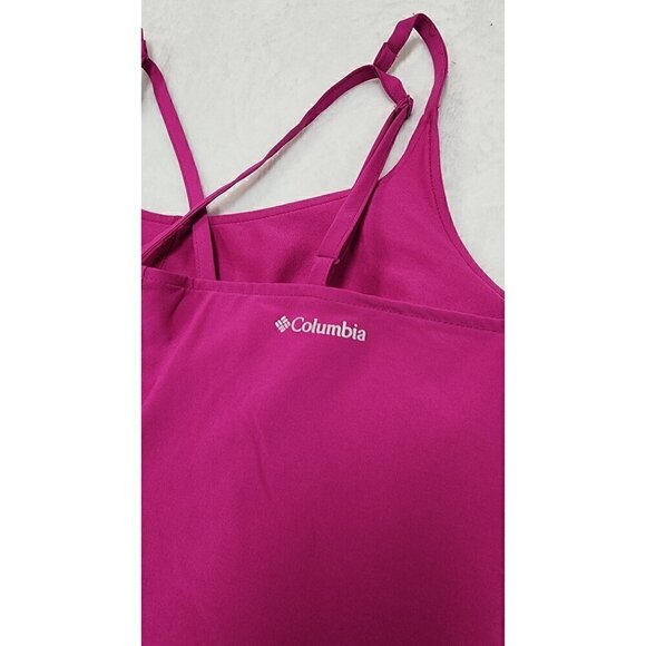NWT Columbia Pleasant Creek Stretch Active Dress w/ Built in Shorts Pink Medium - Picture 7 of 7